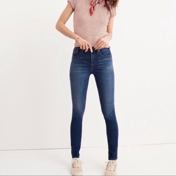 Madewell Denim - Madewell 10” High Rise Skinny Jeans Size 27
